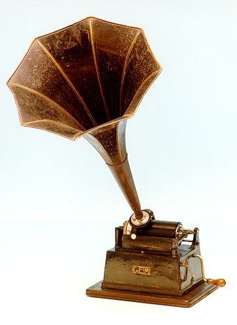 Edison GEM Phonograph, Baujahr 1905, damaliger Preis $ 7,50