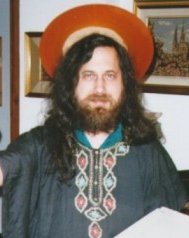 Richard Stallman als St. IGNUcius, Quelle: http://www.softpanorama.org/People/Stallman/index.shtml#Timeline